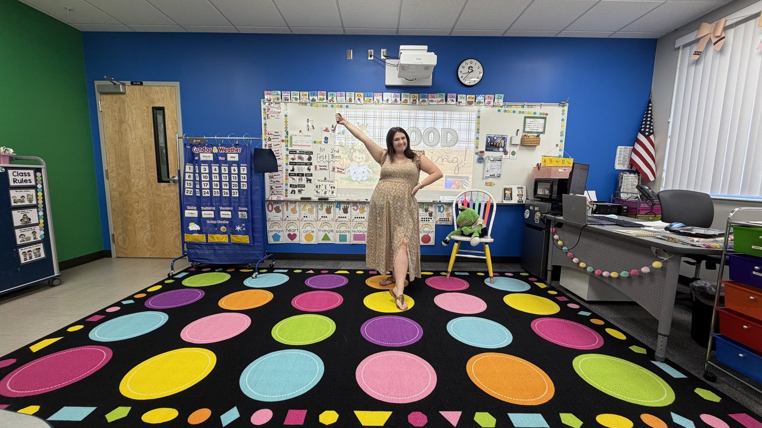Classroom in use